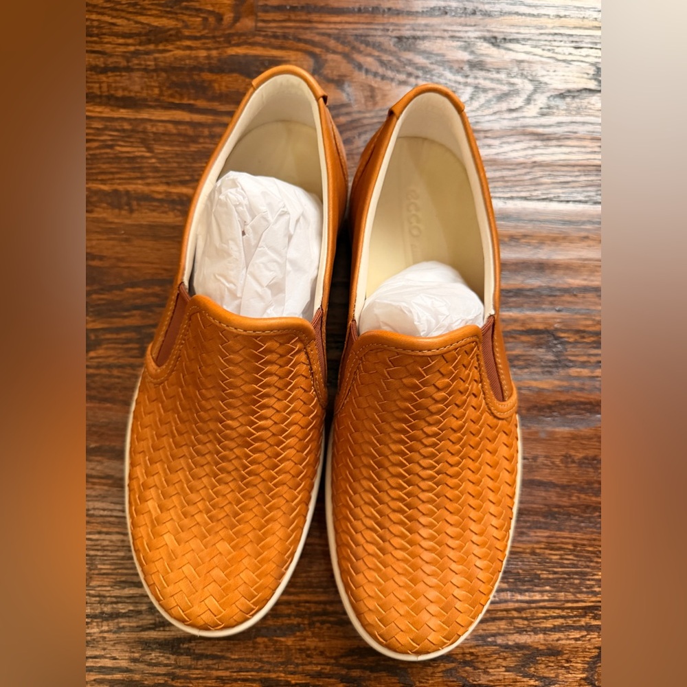 ECCO Women's Soft 7 Woven Slip on 2.0 Sneaker